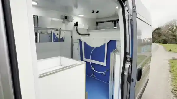 A tour inside one of our 4 Paws Mobile Spas